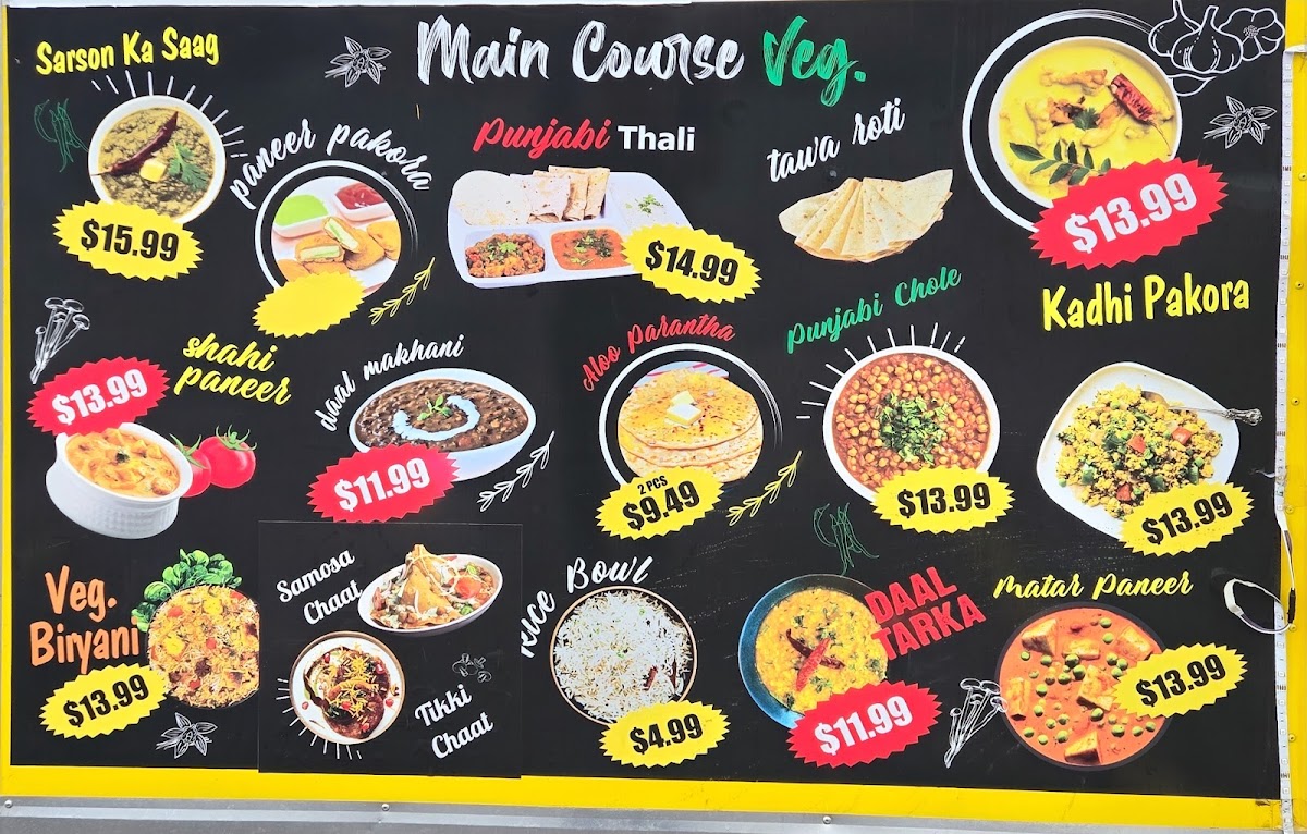 Sardarji da dhaba Menu - Image 3